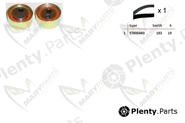 Mabyparts OBK010480 — Timing Belt Kit