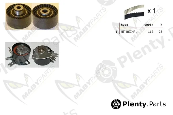Mabyparts OBK010089 — Timing Belt Kit