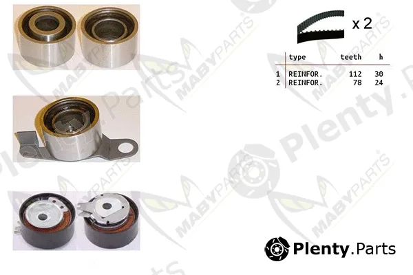 Mabyparts OBK010320 — Timing Belt Kit
