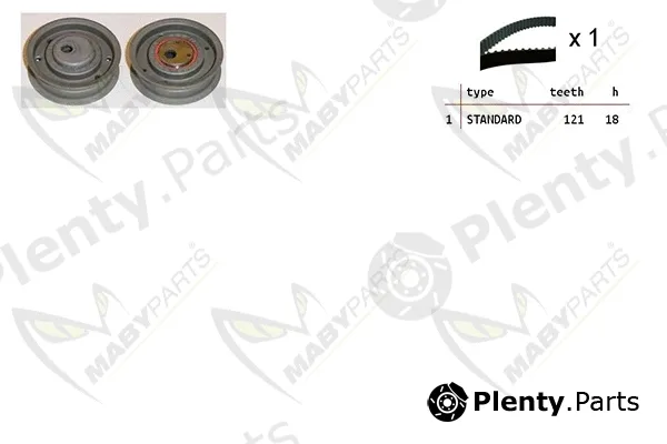 Mabyparts OBK010203 — Timing Belt Kit