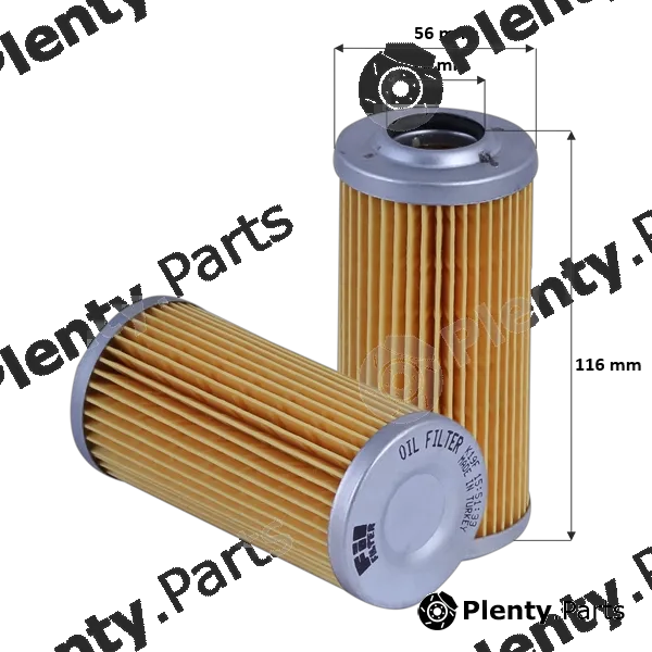 Fil Filter ML1331MG — Filter, operating hydraulics