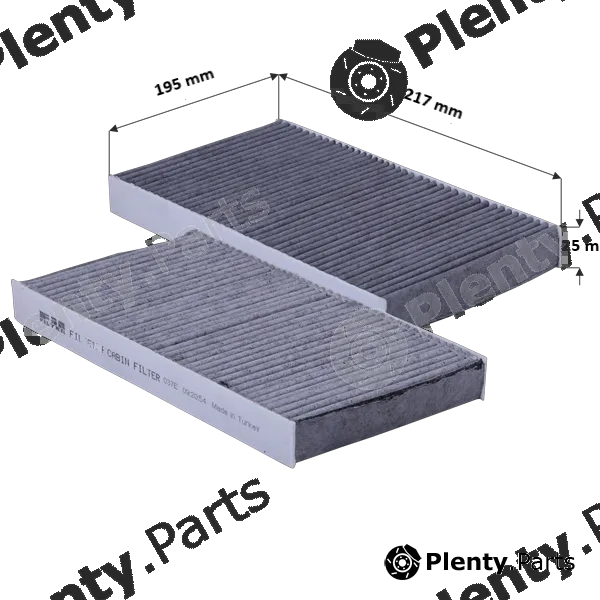 Fil Filter HCK7396 — Filter, cabin air