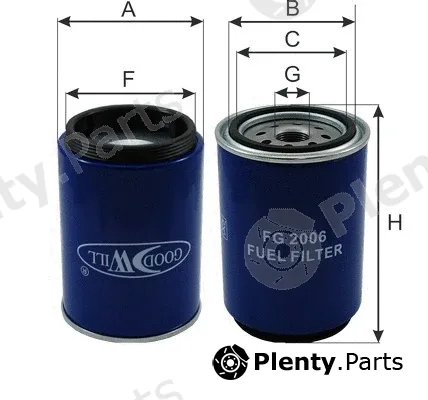 Goodwill FG2006 — Fuel Filter