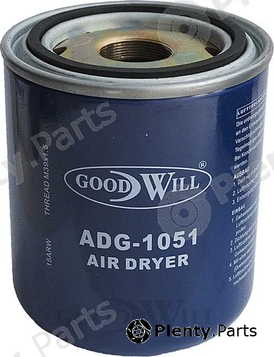 Goodwill ADG1051 — Air Dryer Cartridge, compressed-air system