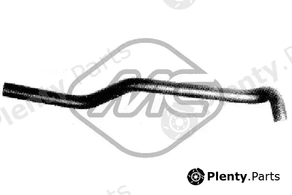 Metalcaucho 07647 — Hose, heat exchanger (heating)