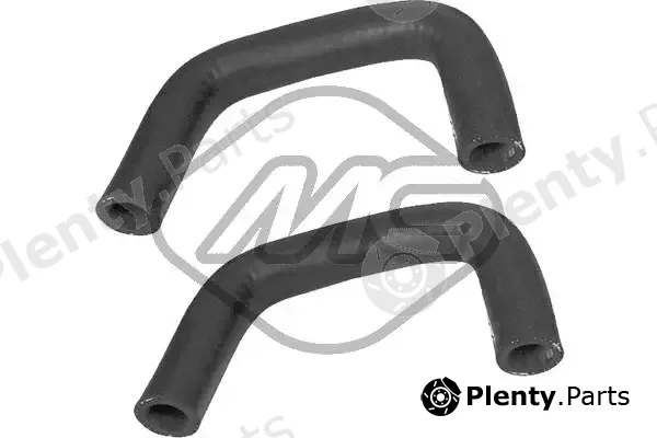 Metalcaucho 09374 — Hose, heat exchanger (heating)