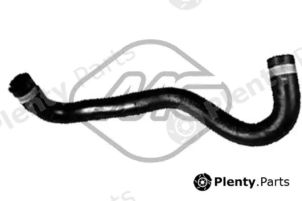 Metalcaucho 09360 — Pipe, EGR valve