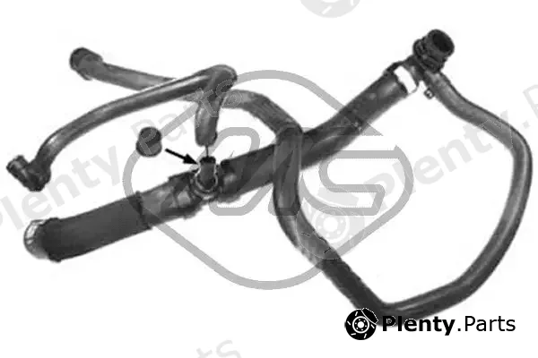 Metalcaucho 09224 — Radiator Hose