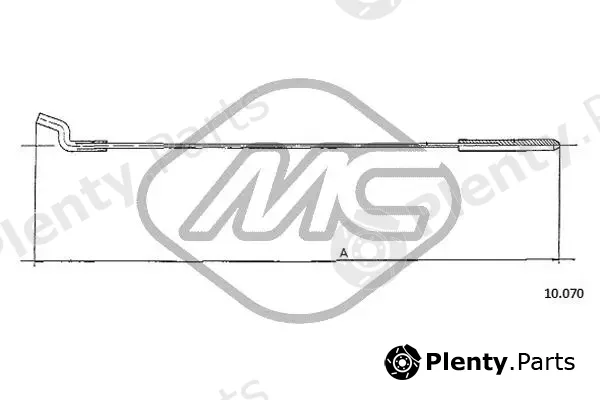 Metalcaucho 83786 — Accelerator Cable