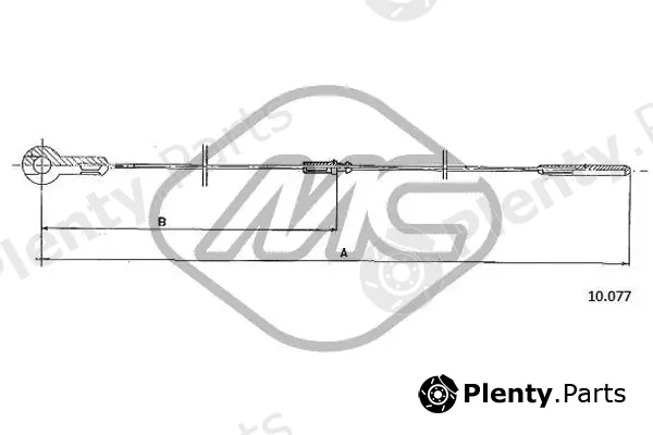 Metalcaucho 83805 — Accelerator Cable