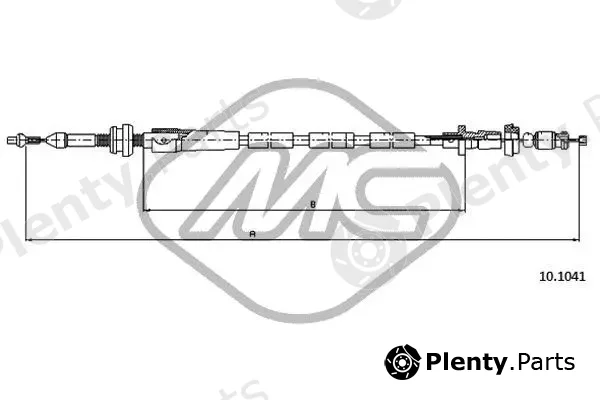 Metalcaucho 80613 — Accelerator Cable