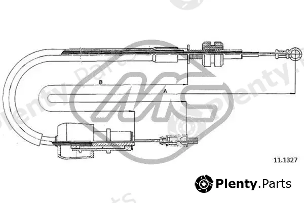 Metalcaucho 82603 — Accelerator Cable