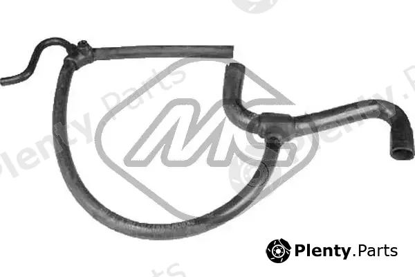 Metalcaucho 09399 — Radiator Hose