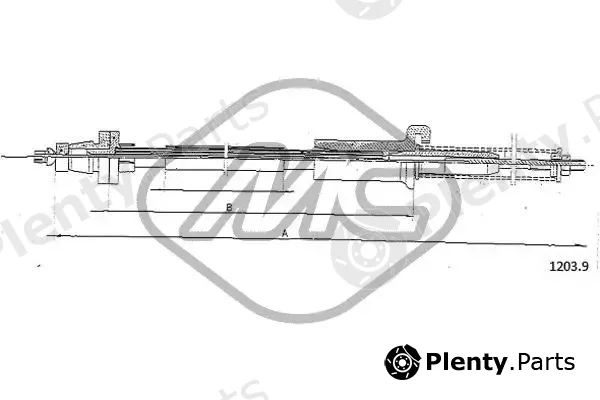 Metalcaucho 81442 — Accelerator Cable