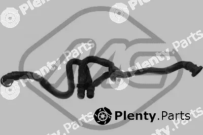 Metalcaucho 38817 — Hose, crankcase ventilation
