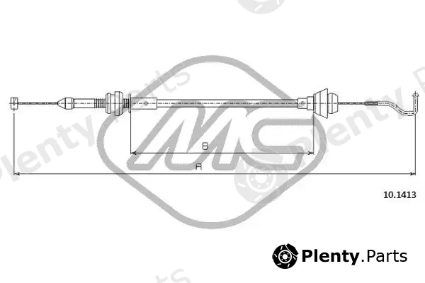 Metalcaucho 83297 — Accelerator Cable