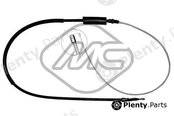Metalcaucho 83053 — Cable Pull, parking brake