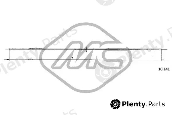Metalcaucho 83295 — Accelerator Cable