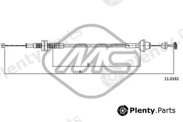 Metalcaucho 81915 — Accelerator Cable