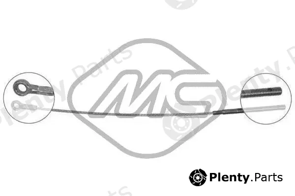 Metalcaucho 82039 — Cable Pull, parking brake