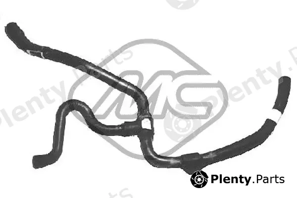 Metalcaucho 07887 — Hose, heat exchanger (heating)