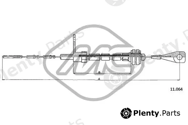 Metalcaucho 83813 — Accelerator Cable