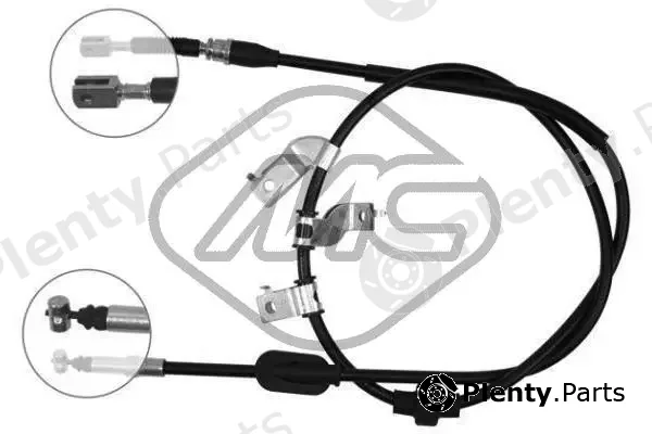 Metalcaucho 82168 — Cable Pull, parking brake