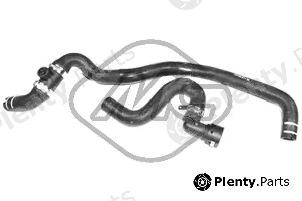 Metalcaucho 09385 — Hose, heat exchanger (heating)