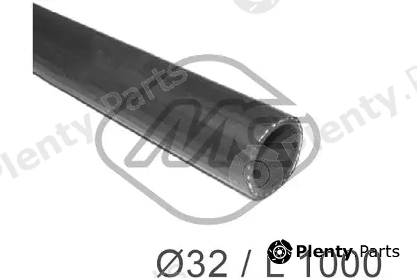 Metalcaucho 09014 — Radiator Hose