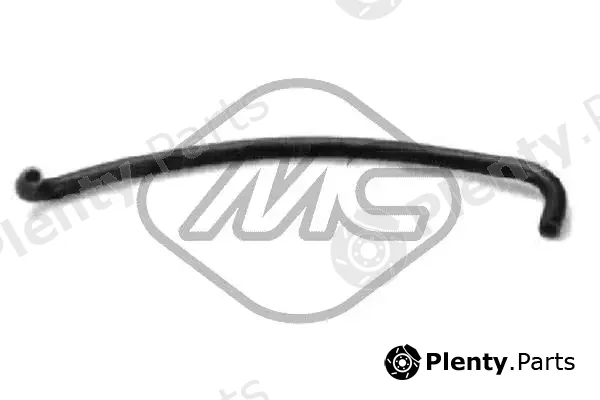Metalcaucho 07539 — Hose, heat exchanger (heating)