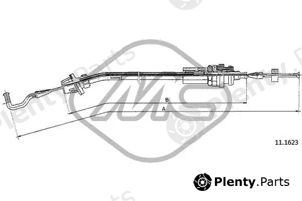 Metalcaucho 80685 — Accelerator Cable