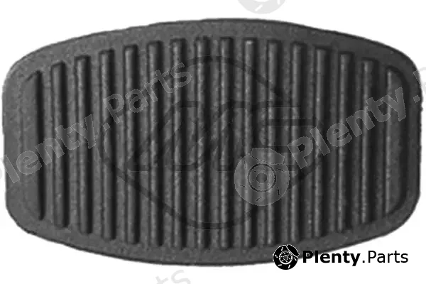 Metalcaucho 00413 — Pedal Pad, clutch pedal
