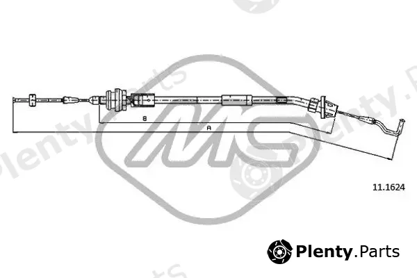 Metalcaucho 80687 — Accelerator Cable