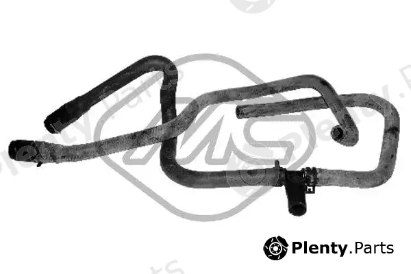 Metalcaucho 09431 — Hose, heat exchanger (heating)