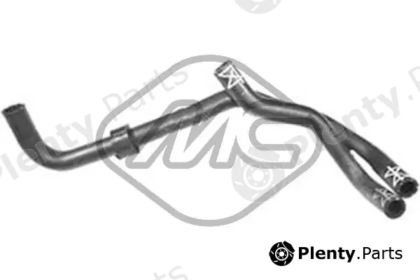 Metalcaucho 09322 — Hose, heat exchanger (heating)