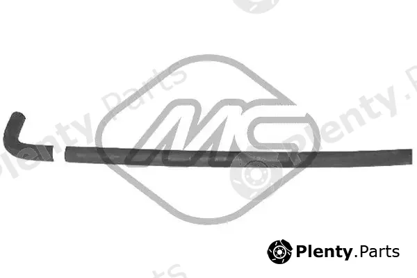 Metalcaucho 07540 — Hose, heat exchanger (heating)