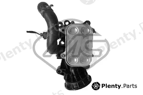 Metalcaucho 38955 — Oil Cooler, engine oil