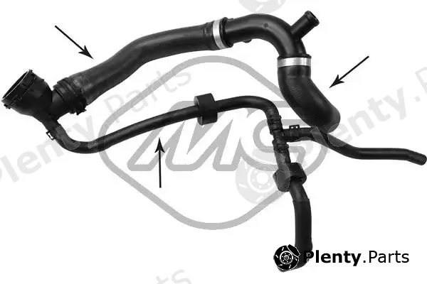 Metalcaucho 98113 — Radiator Hose