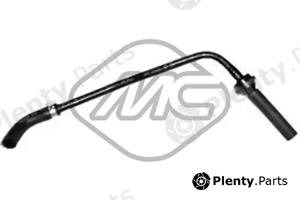 Metalcaucho 09539 — Pipe, EGR valve