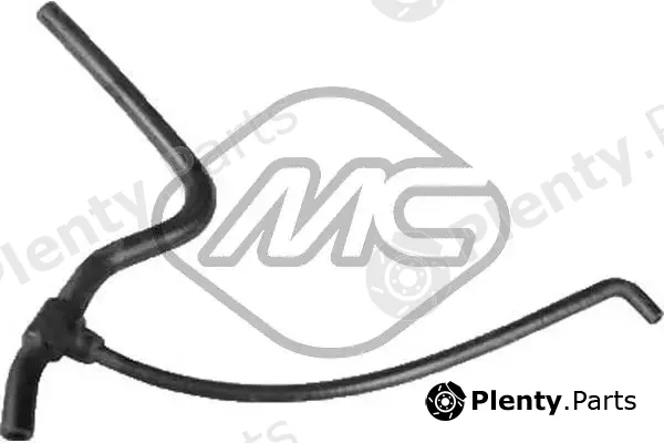 Metalcaucho 09401 — Hose, heat exchanger (heating)