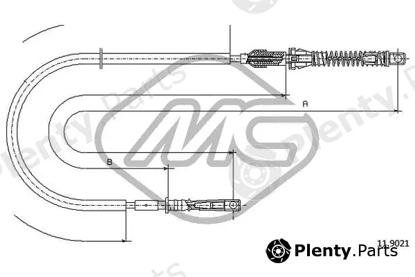 Metalcaucho 81918 — Accelerator Cable