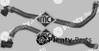 Metalcaucho 09213 — Hose, heat exchanger (heating)