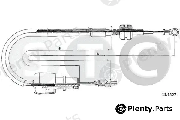 STC T482603 — Accelerator Cable