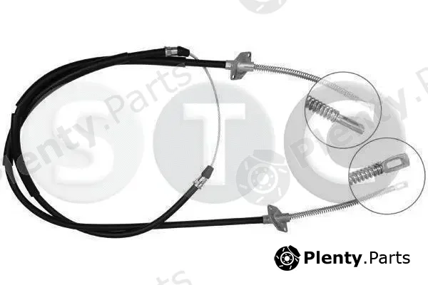 STC T480256 — Cable Pull, parking brake