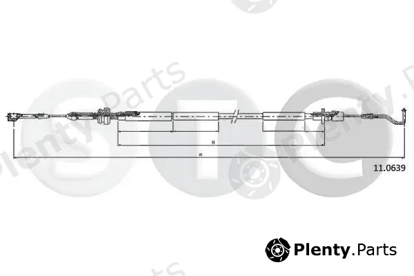 STC T483844 — Accelerator Cable