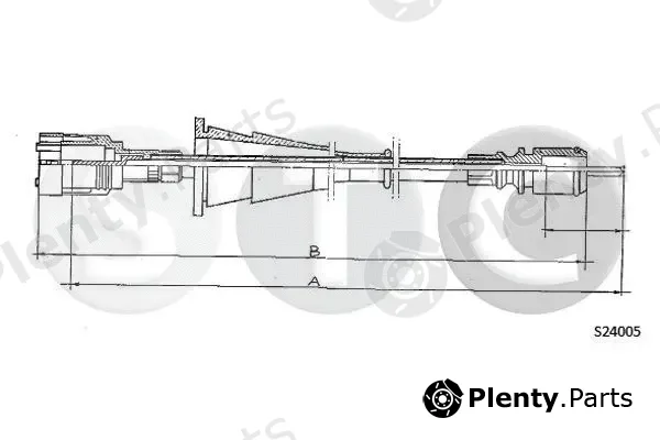 STC T482974 — Speedometer Cable