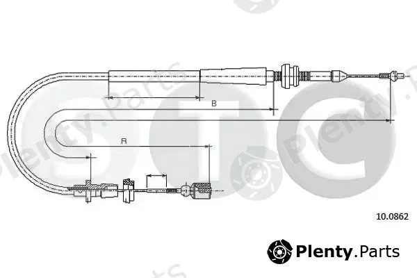 STC T483824 — Accelerator Cable