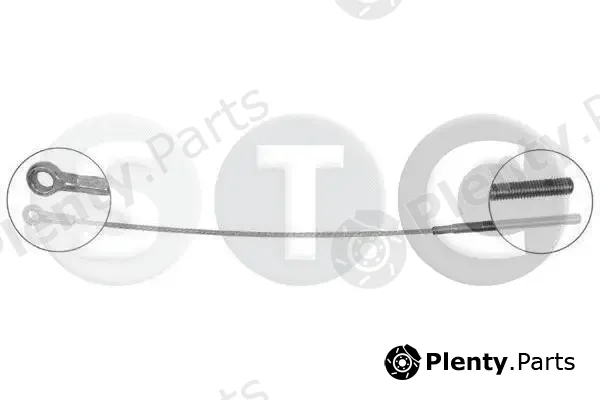 STC T482039 — Cable Pull, parking brake