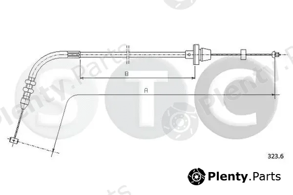 STC T481533 — Accelerator Cable