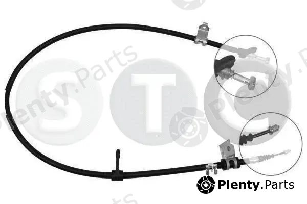 STC T480483 — Cable Pull, parking brake
